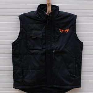 VULCANO BLACK WORK VEST